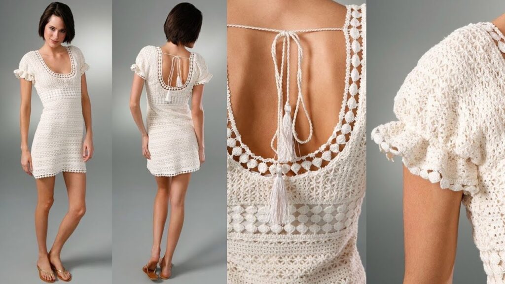 Vestido Corto Tejido - vestidos elegantes