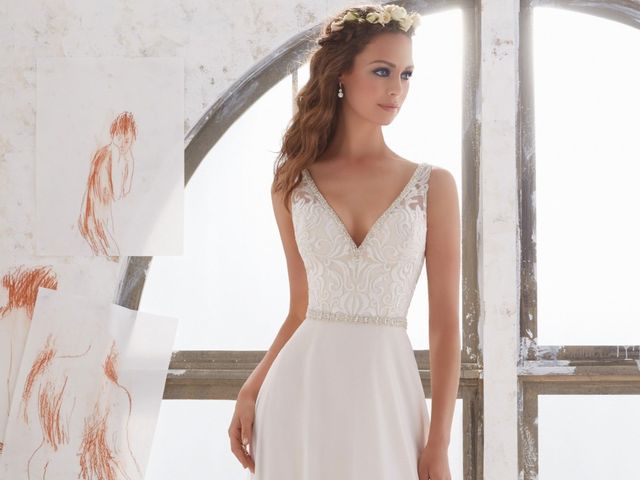 Vestido de novia de estilo griego