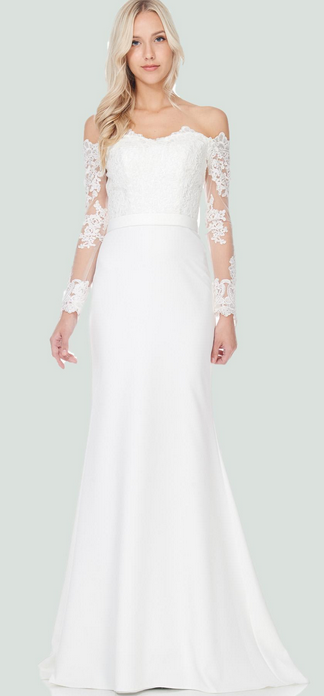 Vestidos de novia sencillos y elegantes