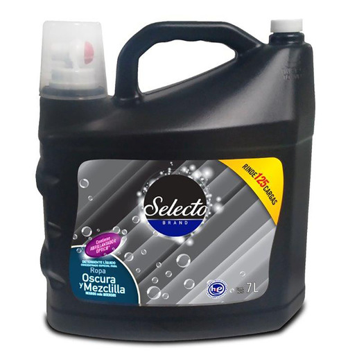 detergente para lavar ropa negra