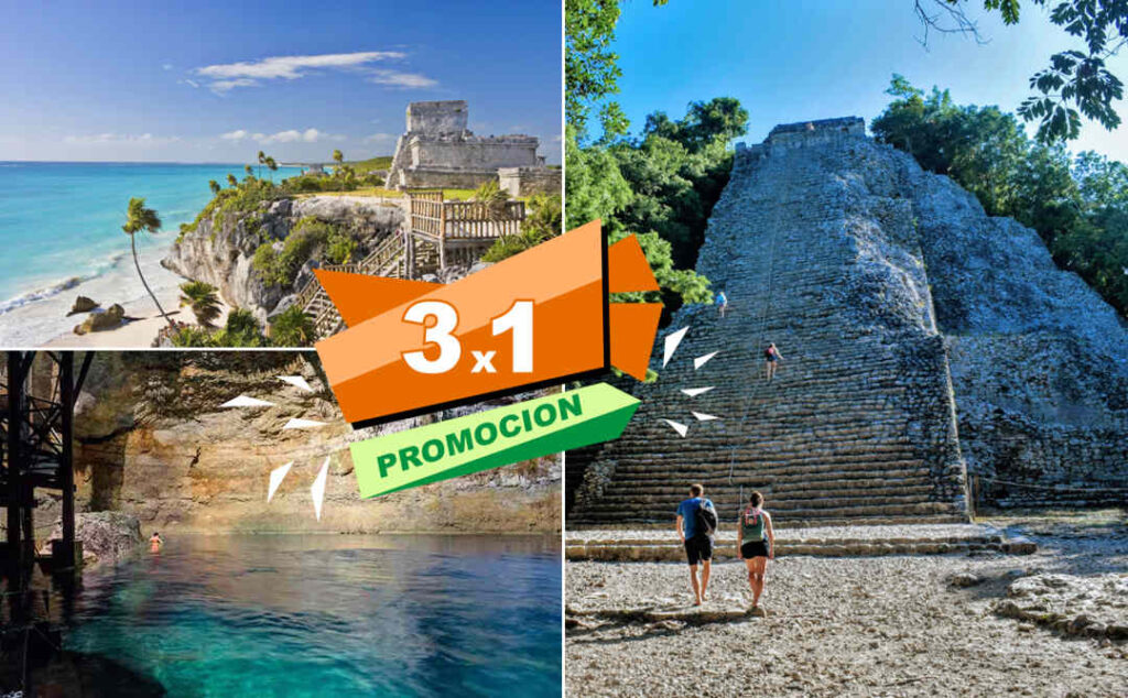 tour 3 x 1 cancun