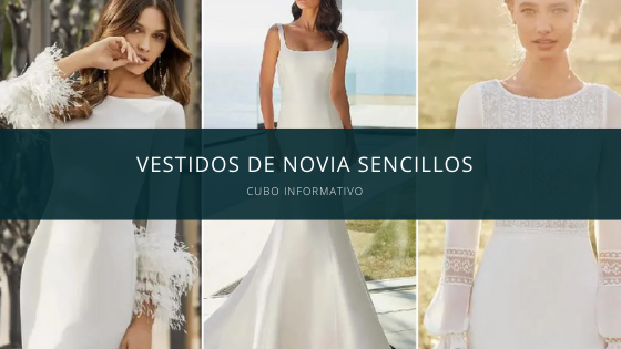 vestidos de novia sencillos