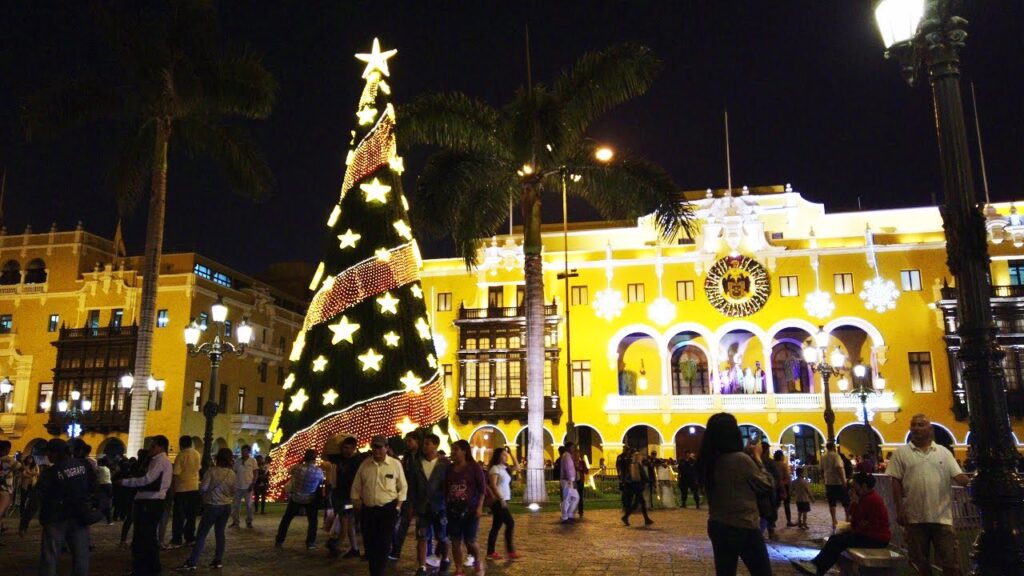 La navidad en Lima