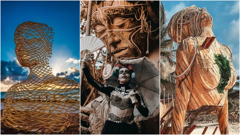 escultura ven a la luz tulum como llegar