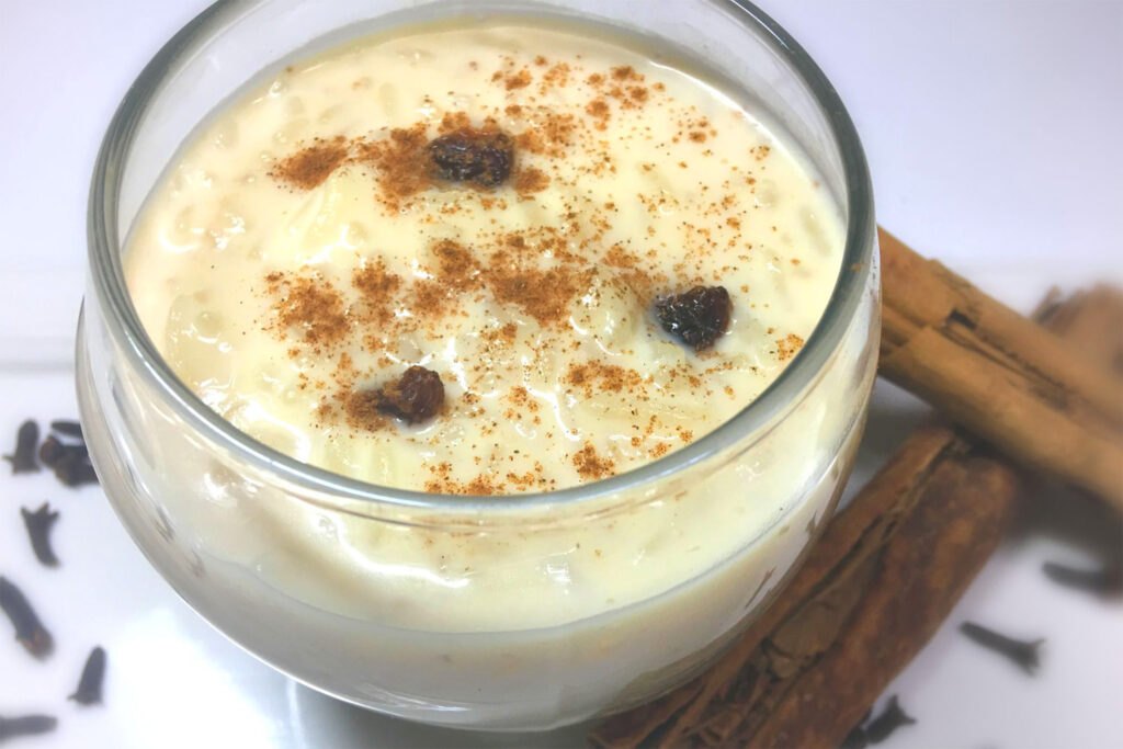 Arroz con leche colombiano
