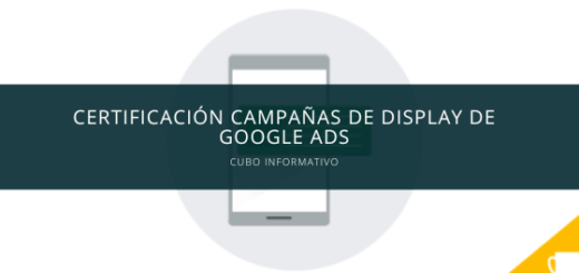 Certificación campañas de Display de Google ADS