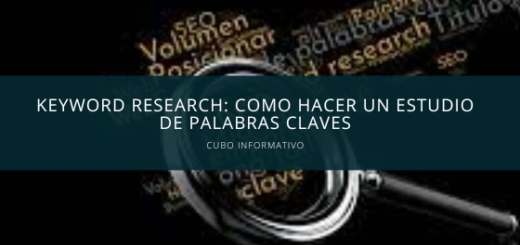 keyword research: Como hacer un estudio de Palabras Claves