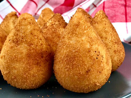 Coxinhas brasileñas