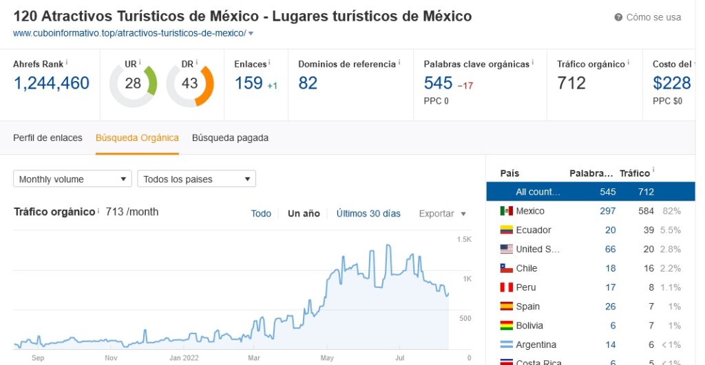 como posicionar una pagina web