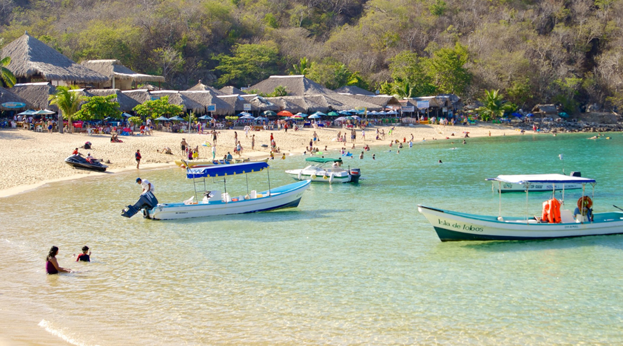 playa la entrega huatulco oaxaca