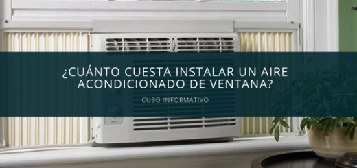 ¿Cuánto cuesta instalar un aire acondicionado de ventana