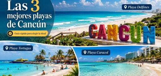 LAS 3 MEJORES PLAYAS DE CANCUN