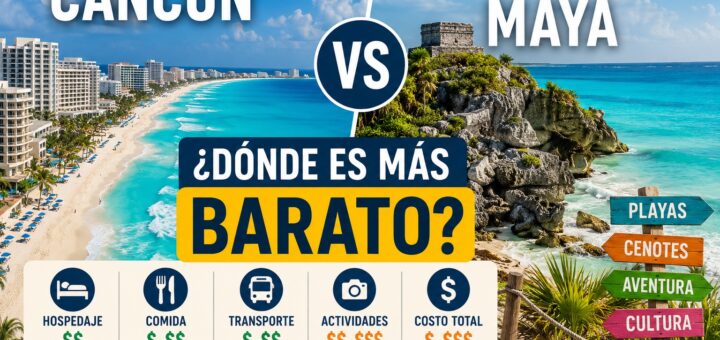 Qué es más caro, la Riviera Maya o Cancún