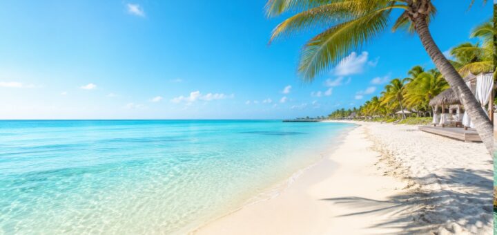 playa más bonita del Caribe mexicano