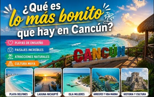 que es lo mas bonito en cancun